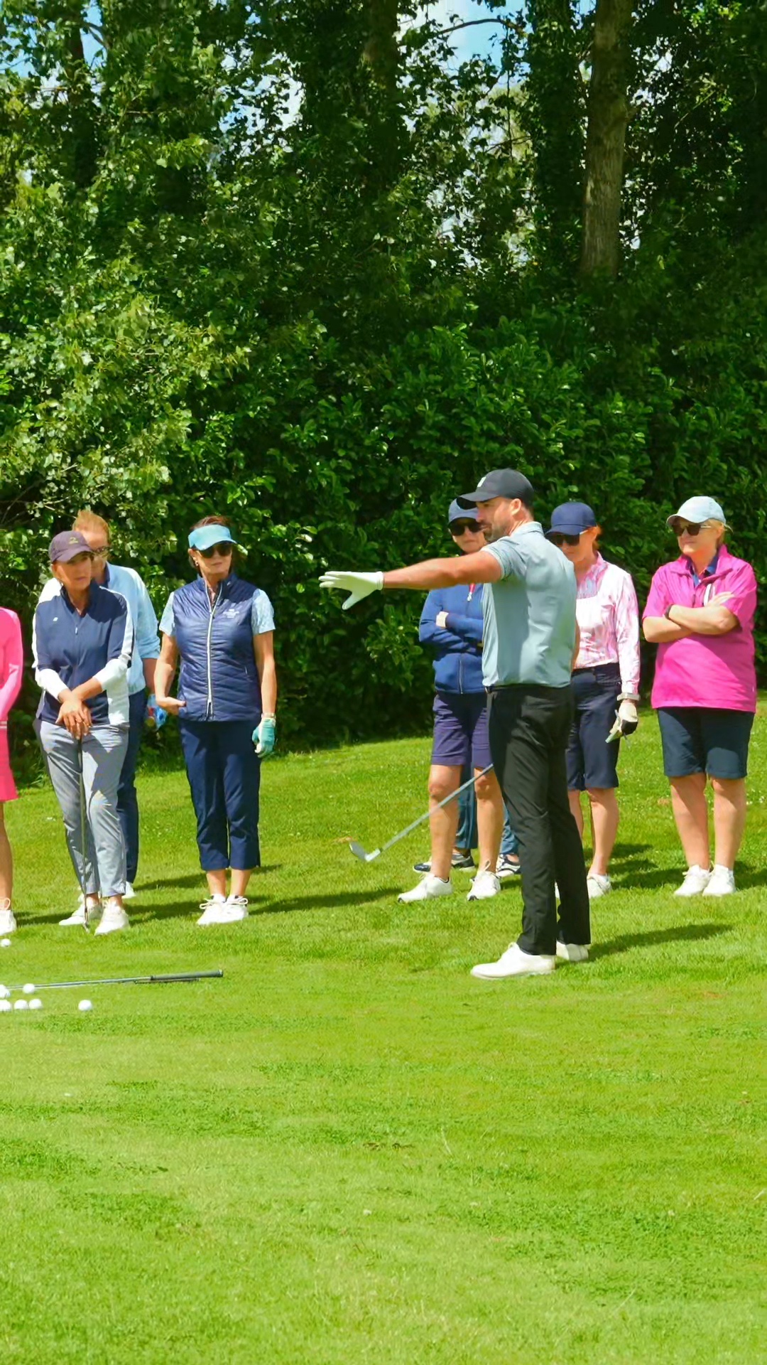 Ladies golf performance programme small group coaching session
